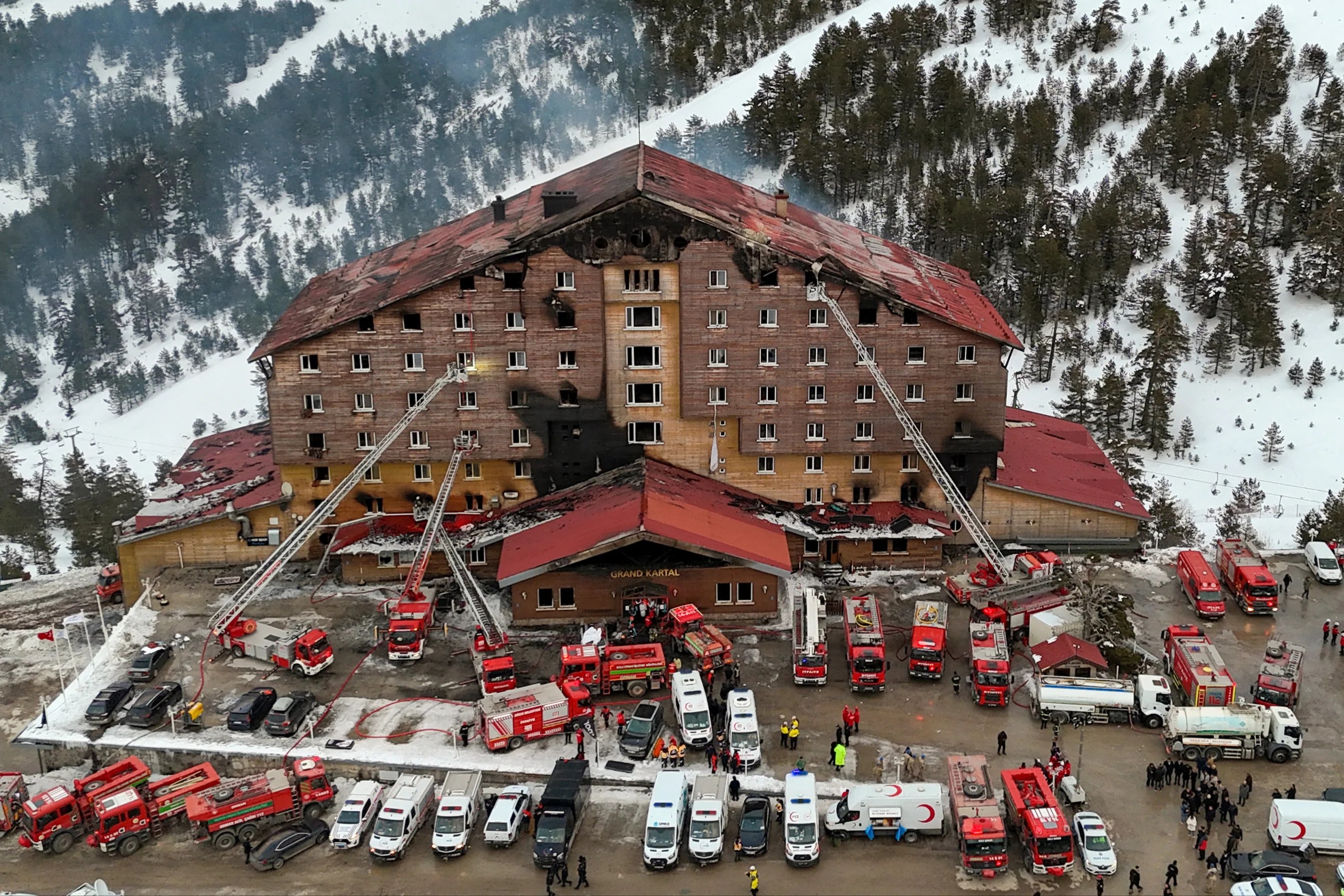 Turkey hotel fire latest: At least 76 killed as guests jump from windows to escape flames at ski resort Turkey hotel fire latest: At least 76 killed as guests jump from windows to escape flames at ski resort