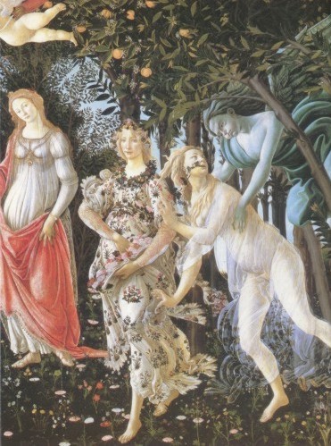Sandro Botticelli Geburt Der Venus Primavera Der Fruhling Ovid Fasten 5 183 Ff