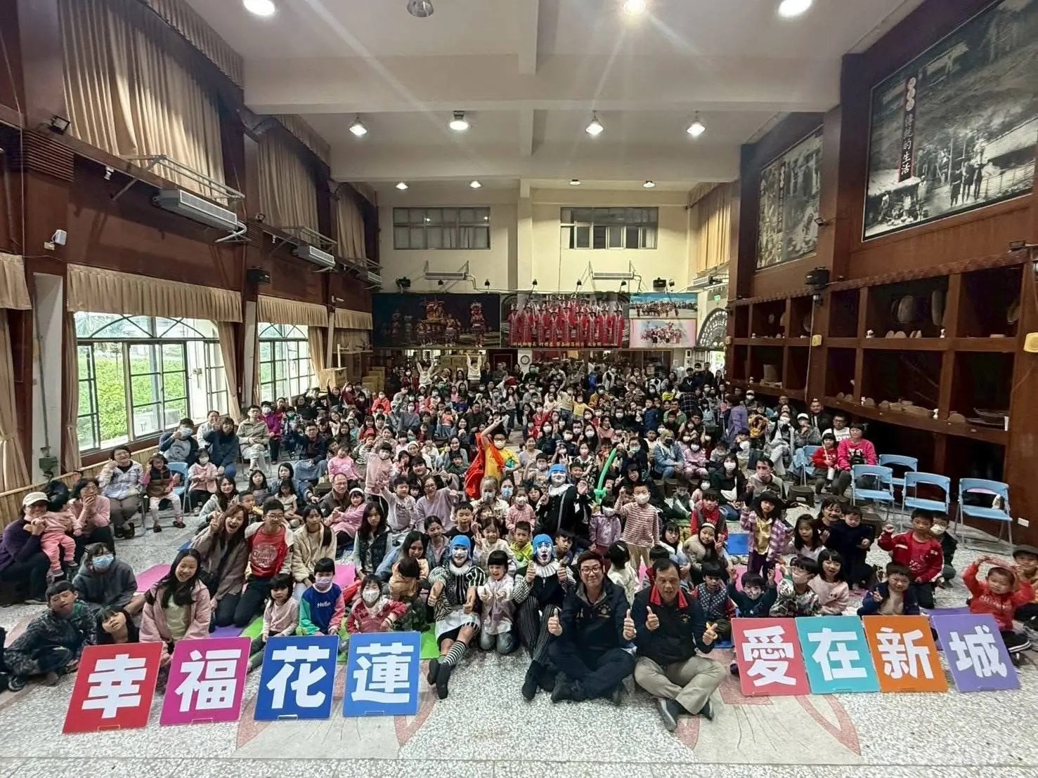 「玩藝列車」開跑囉！ 新城鄉親用滿滿的熱情與最優質的場地欣賞「創造焦點」團隊的精彩演出
