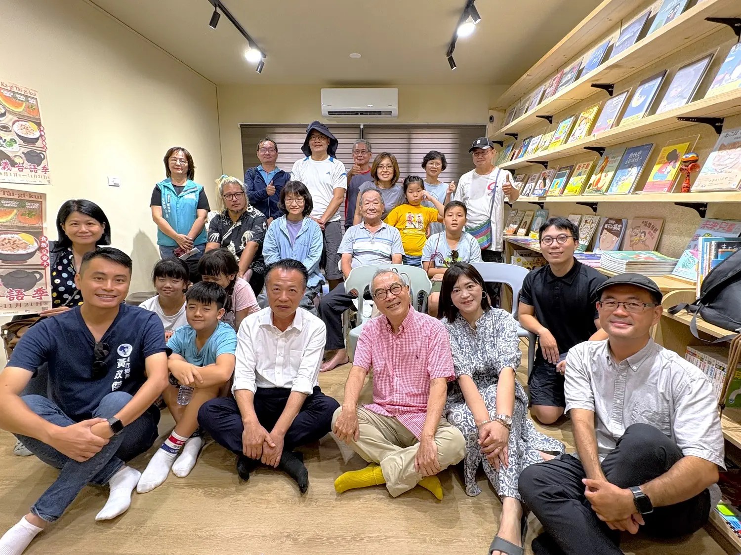王榮文董事長返鄉義竹　「嘉義台語季」走讀在地美食與文化
