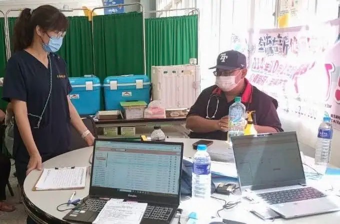 卓溪衛生所挺進光復災區 守護居民健康不畏艱難