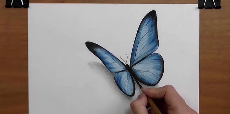 как рисовать объемные рисунки карандашом