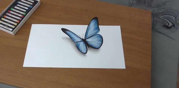 как рисовать объемные рисунки карандашом