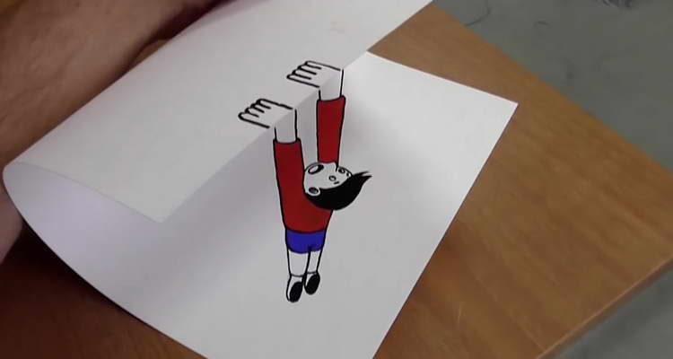 как рисовать объемные рисунки карандашом