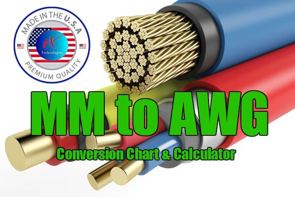 Mm2 To Awg Wire Size Conversion Chart