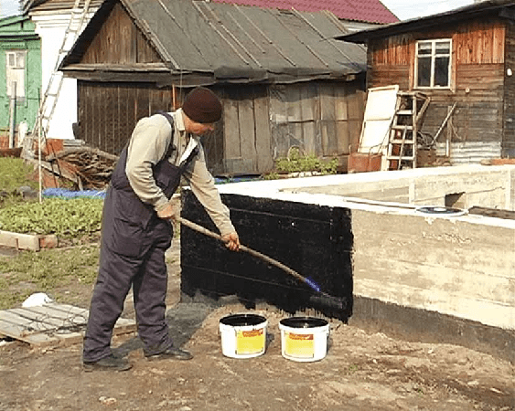 Битумная мастика для гидроизоляции фундамента
