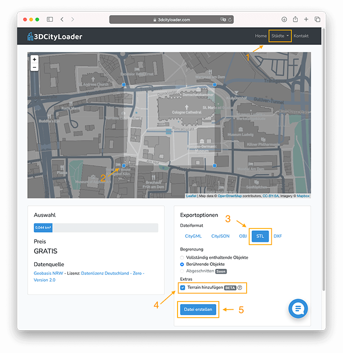 3dcityloader 3d Printing