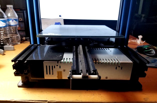 A10m Ender 3 Pro Front Power Supply Mount Hole Flush Remix 3d Model