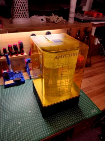 Anycubic Wash Cure 2 0 Flexible Foot Rubber By Tropper71 3d Model