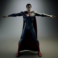 Superman 3d Models