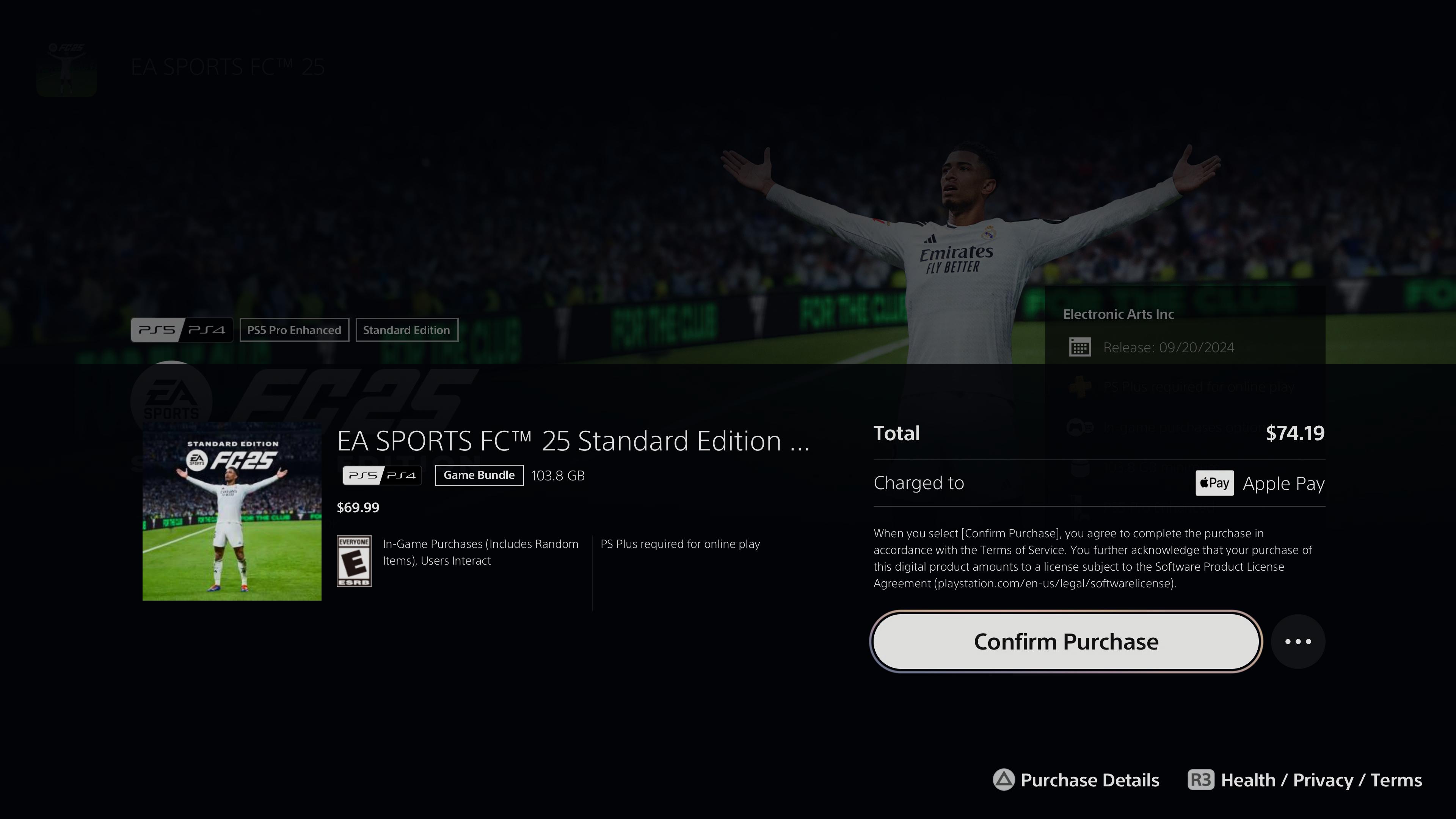 Apple Pay support now available on PlayStation 5