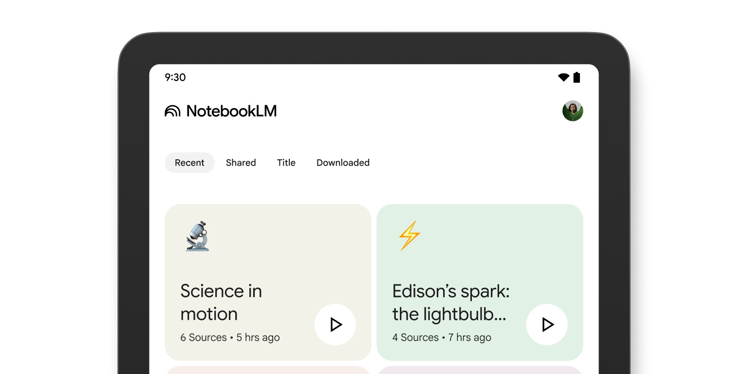Google reveals NotebookLM app for Android & iPhone, coming at I/O 2025 [Gallery]