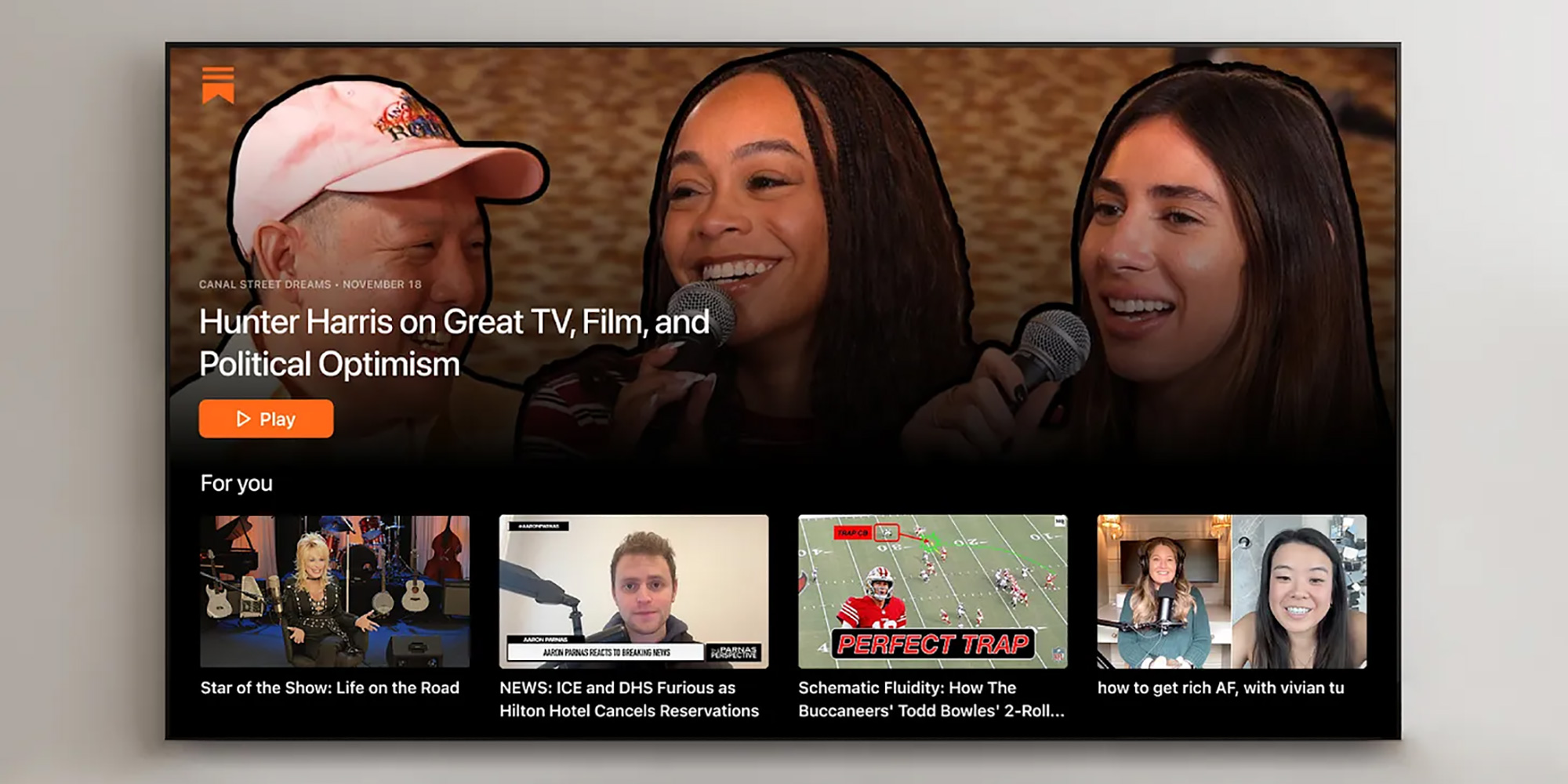 Newsletter platform Substack now has an Apple TV app