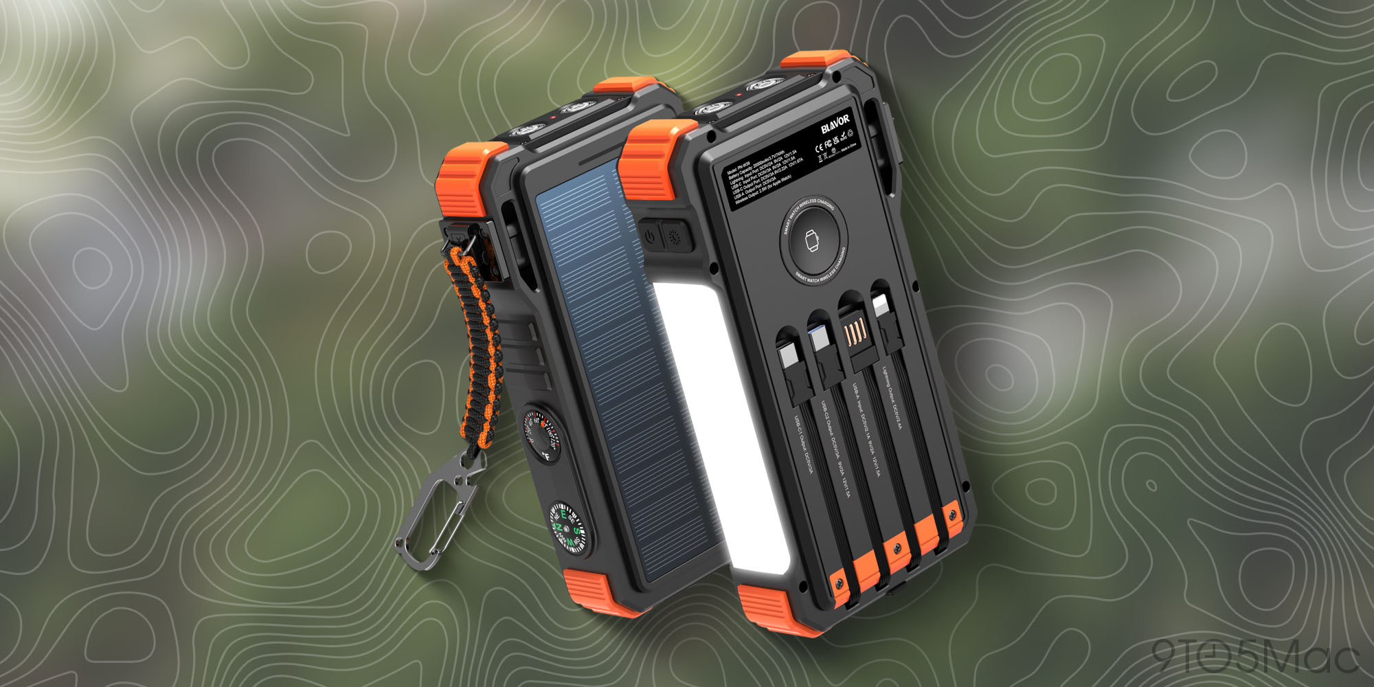 MagSafe Monday: BLAVOR’s solar power bank is built for fall camping trips