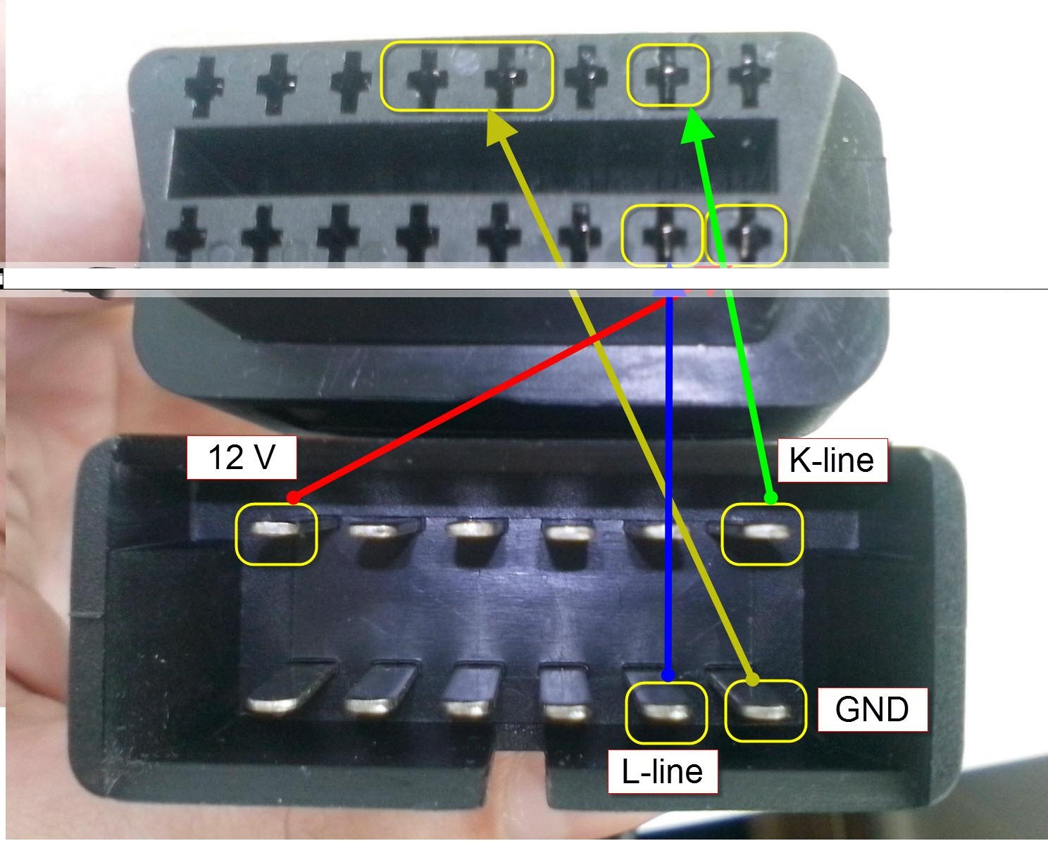 Gm obd1 connector pinout