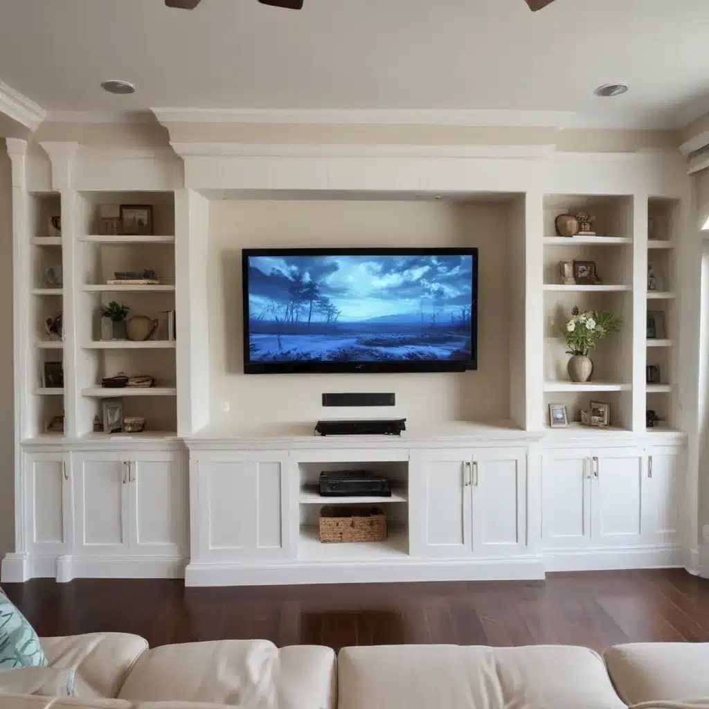 Install a Built-In Entertainment Center