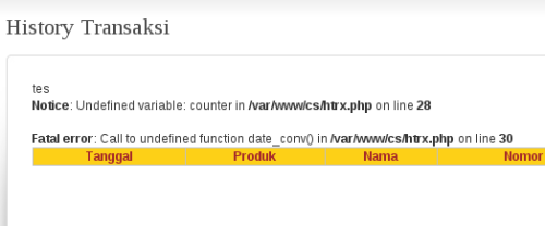Cara memunculkan pesan Error PHP pada browser | Abi Sabrina
