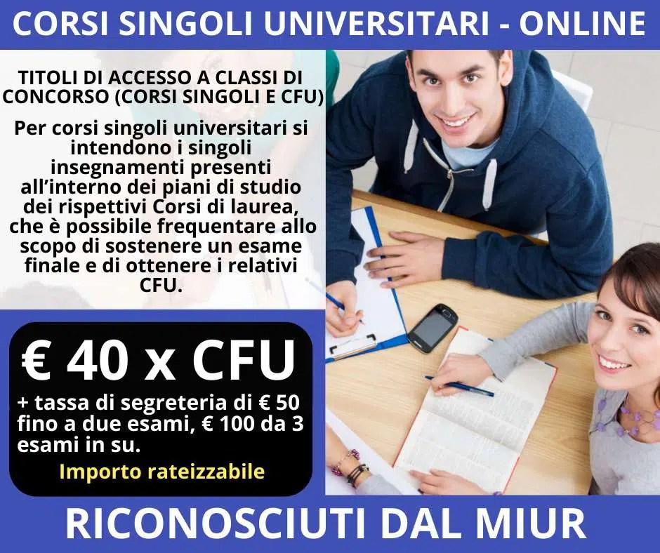 Corsi Singoli Universitari - Titoli Di Accesso A Classi Di Concorso (Corsi Singoli E Cfu) - Seo Digital Academy 788_x_940_jpg