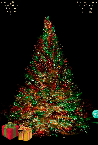 Gif Di Albero Di Natale 100 Immagini Animate Dell Umore Di Capodanno
