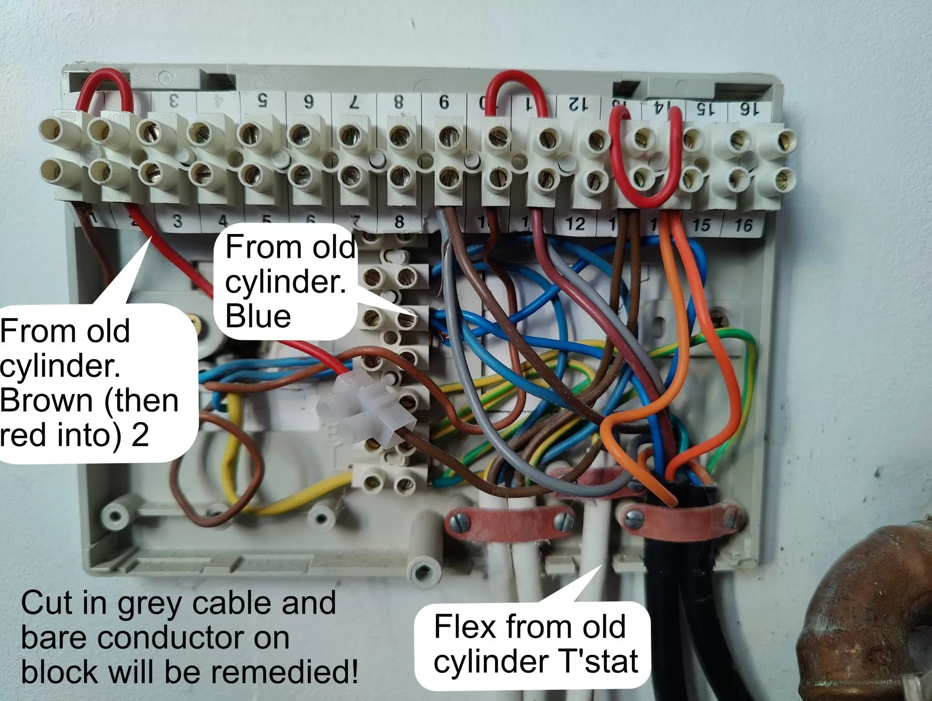 Megaflo Wiring Hot Water Not Connected To Programmer Box Fix
