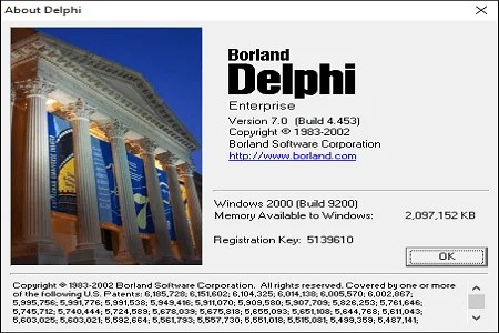 Borland Delphi 7 Enterprise!!