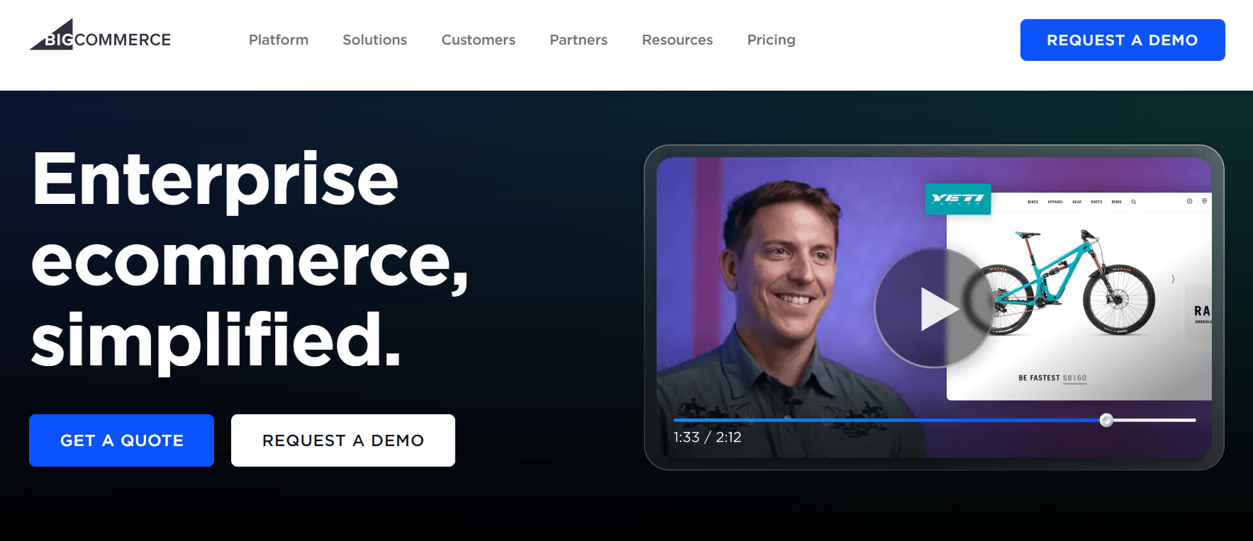 Bigcommerce websites