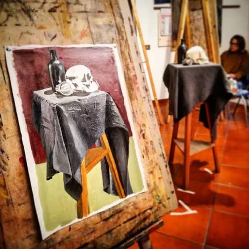 Acryl Malwerkstatt Accademia Del Giglio