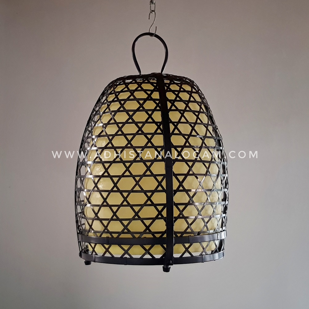 Kap Lampu Type Sangkar Ayam Bali – Adhistana Logam