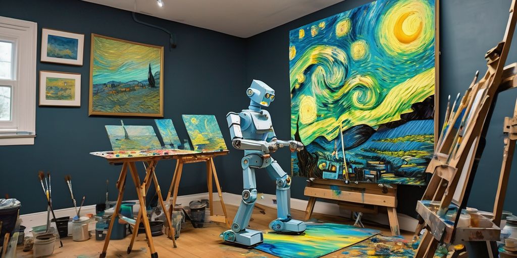 AI Dalam Dunia Seni: Melukis Dengan Algoritma