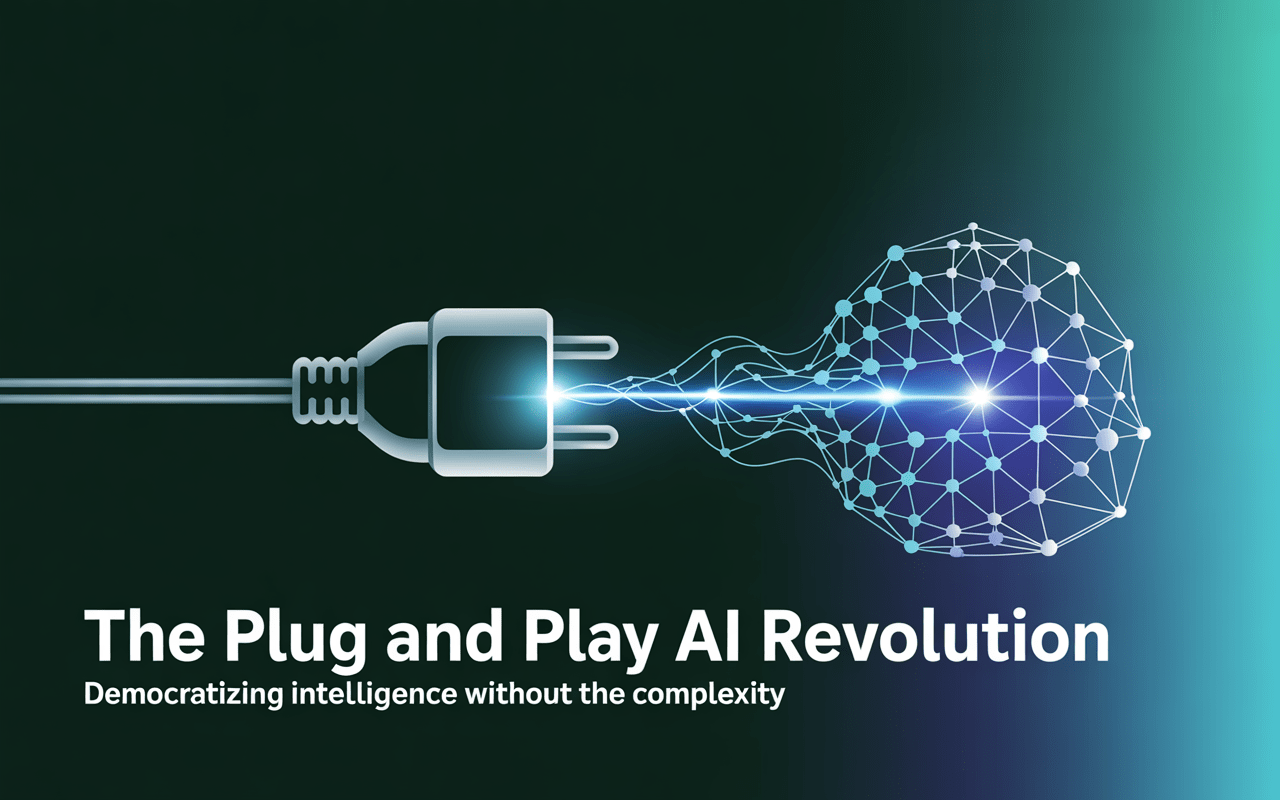 The Plug and Play AI Revolution: Democratizing Intelligence Without the Complexity