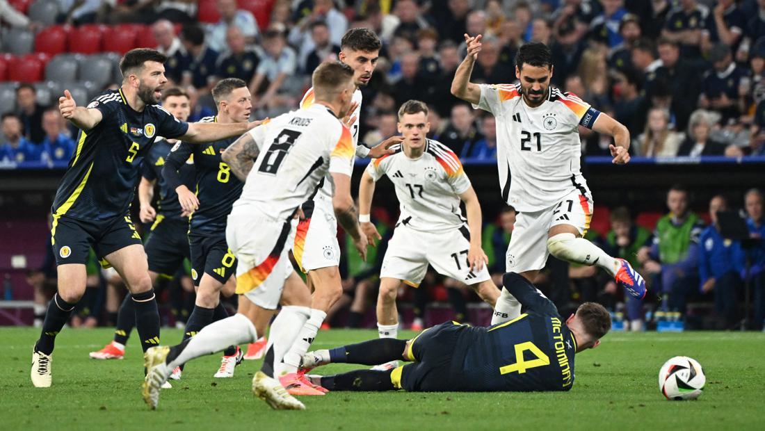 Jerman Mendominasi Skotlandia di Laga Pembuka