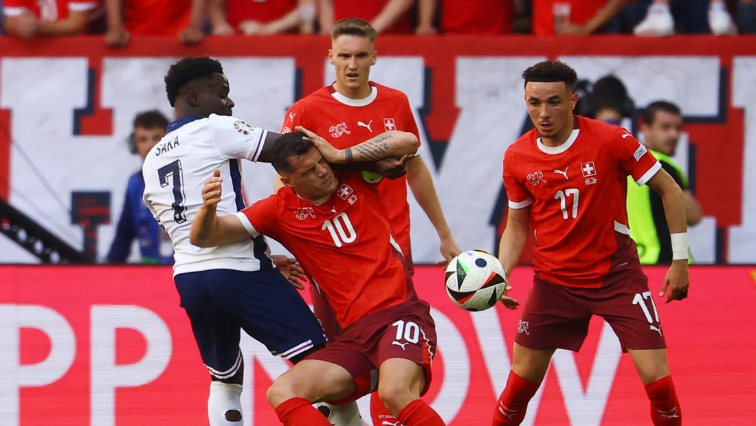 Babak I Inggris Vs Swiss Tuntas Tanpa Gol