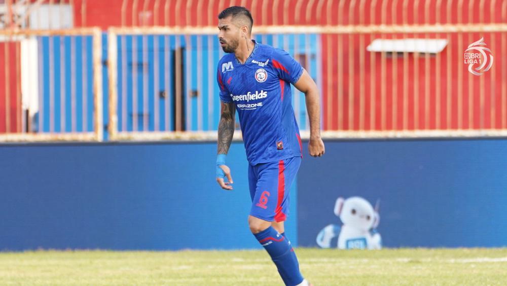 Update Kondisi Pemain Arema yang Dilarikan ke RS usai Tabrak Rekan Setim