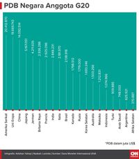 Melihat ‘Taji’ Indonesia di Antara Negara Raksasa G20