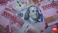 Rupiah Kian Perkasa di Rp14.512 per Dolar AS