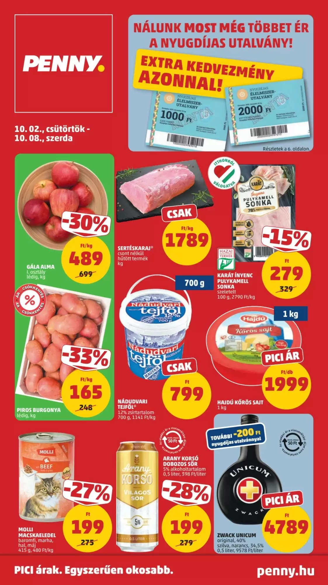 Penny Akciós újság 2025. 10.02-10.08
