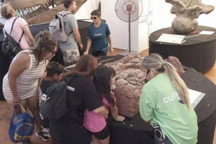 Un parque educativo sobre patrimonio neuquino en la Feria Internacional del Libro