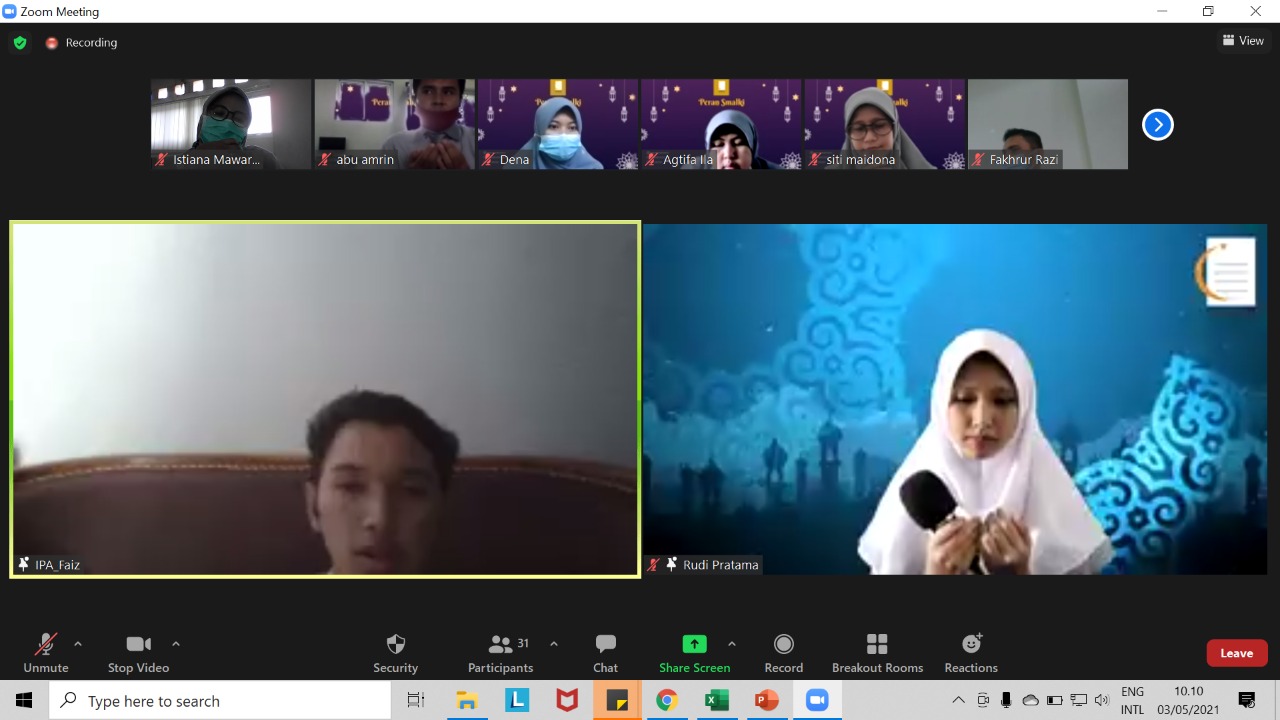 Webinar Sanad Baca&rsquo;an Surat Al-Fatihah | AL HARAKI – Sekolah Islam Terpadu