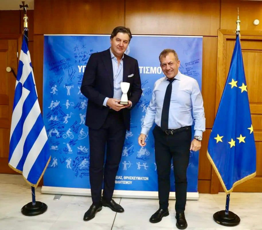 Συνάντηση Μποντιρόγκα με Βρούτση για την προετοιμασία του Final Four Euroleague στην Αθήνα