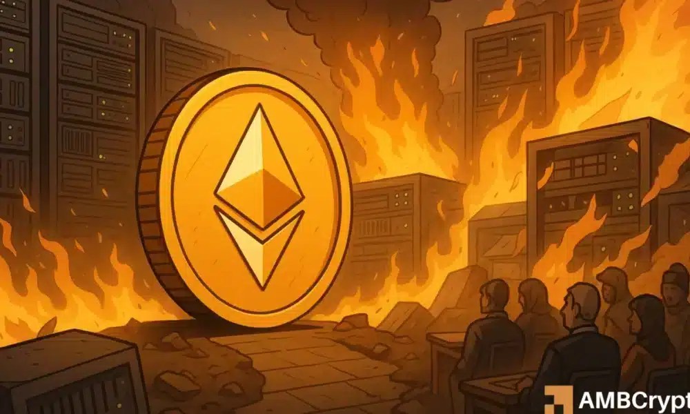 Ethereum’s issues trigger massive slashing: 39 validators lose $1.3K each