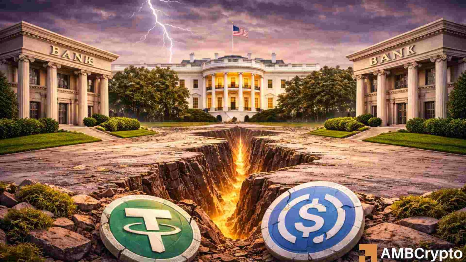 ‘Move on beyond greed!’ White House blasts banks over stablecoin yield opposition