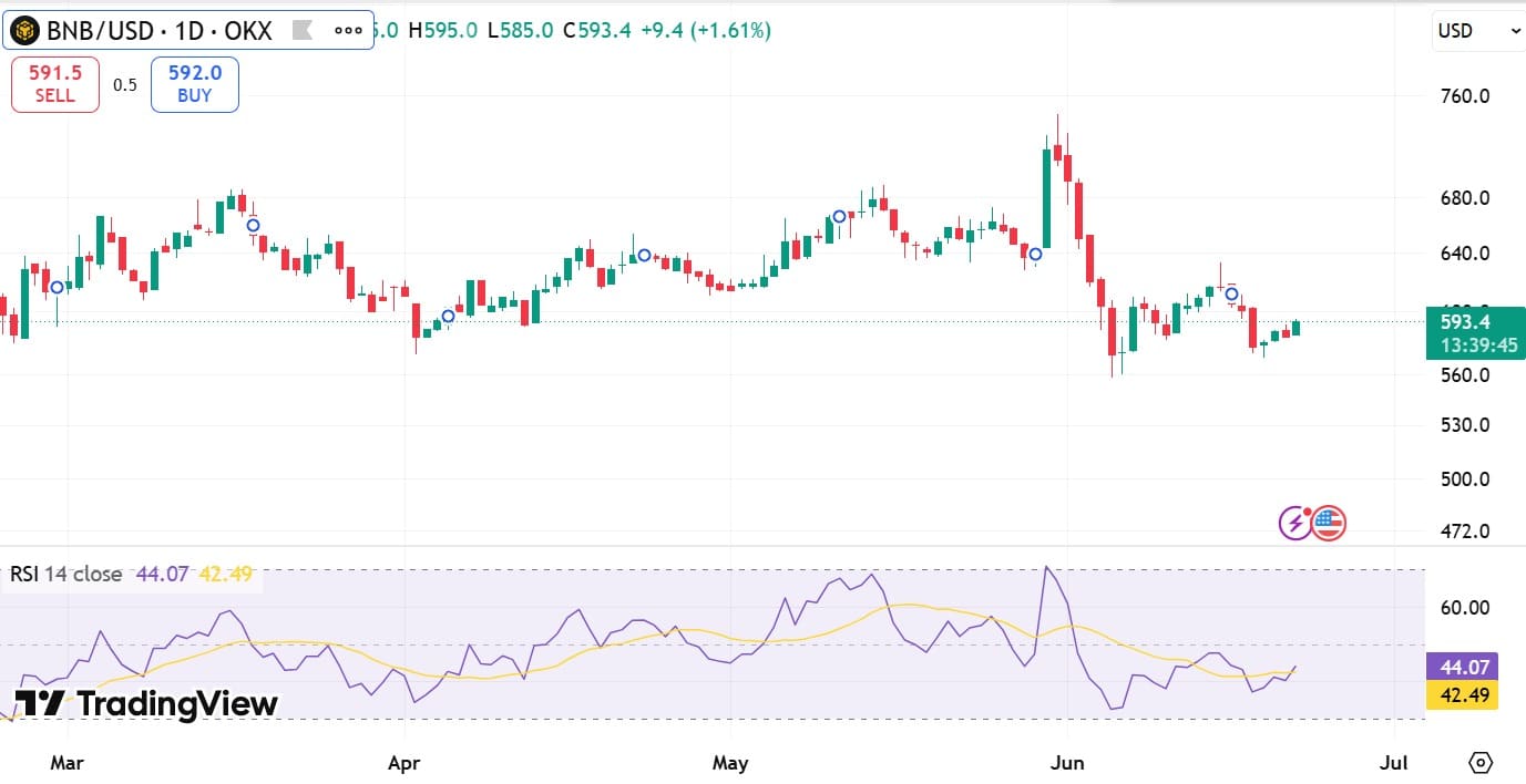 BNB RSI