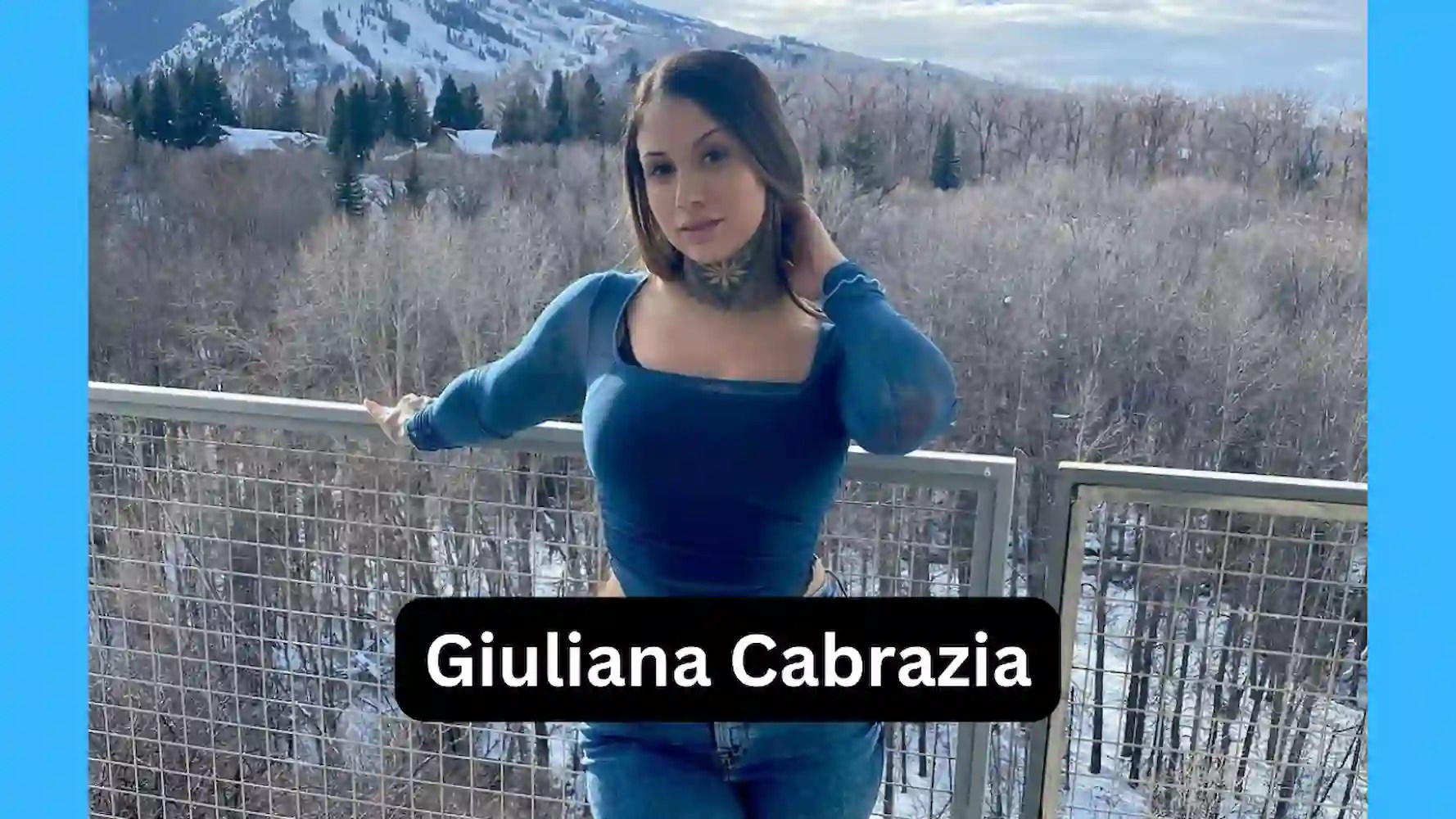 Giuliana cabrazia anal