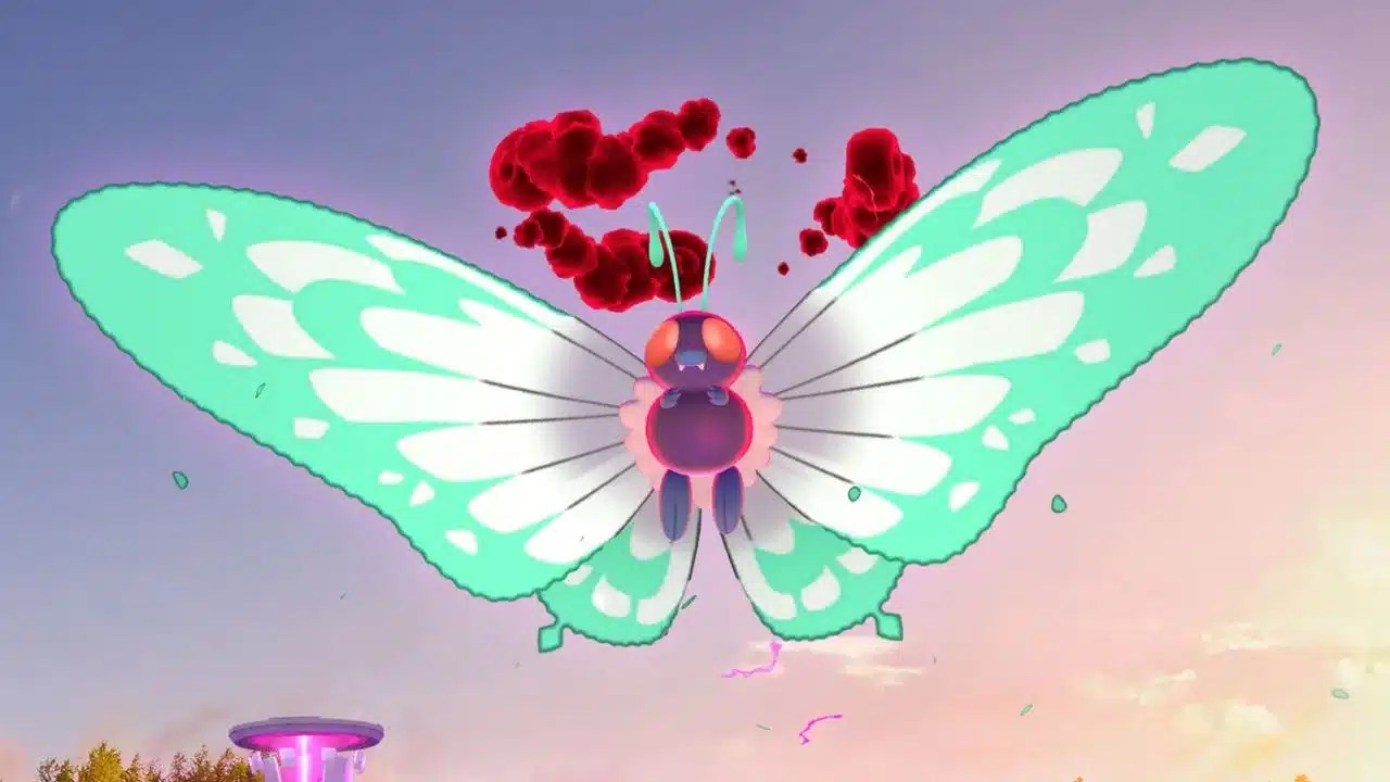 Pokémon GO: Prepare-se para o Gigantamax Butterfree no Max Battle Day!