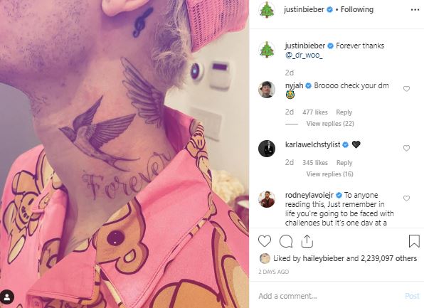 Justin Bieber Flaunts New Neck Tattoo 433_x_596_jpg