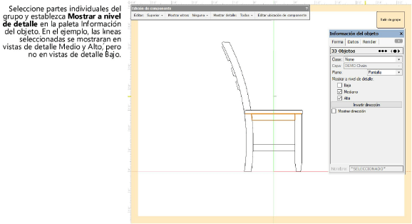 Personalizar Niveles De Detalle Para Componentes 2d Y 3d De Definiciones De Simbolo Y Objetos De Comp