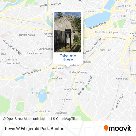 How To Get To Kevin W Fitzgerald Park In Boston By Bus Subway Or Train