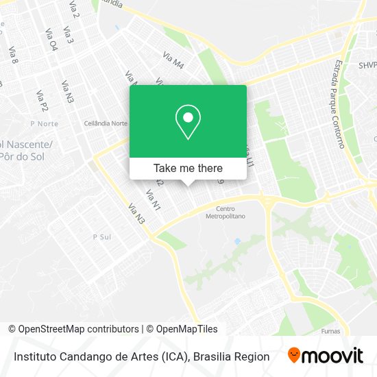 How To Get To Instituto Candango De Artes Ica In Ceilandia By Bus Or Subway