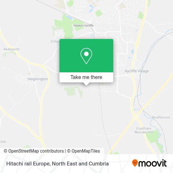 How To Get To Hitachi Rail Europe In County Durham By Bus Or Train
