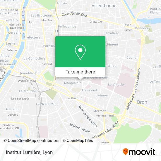 How To Get To Institut Lumiere In Lyon 8e Arrondissement By Bus Metro Or Light Rail